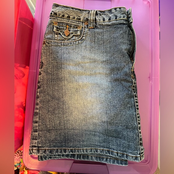 Venezia / Lane Bryant Size 16 Denim Skort EUC - Picture 2 of 8